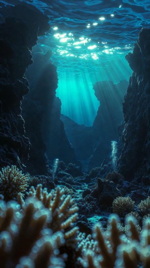 Abyssal Light: The Sunlit Ocean Canyon